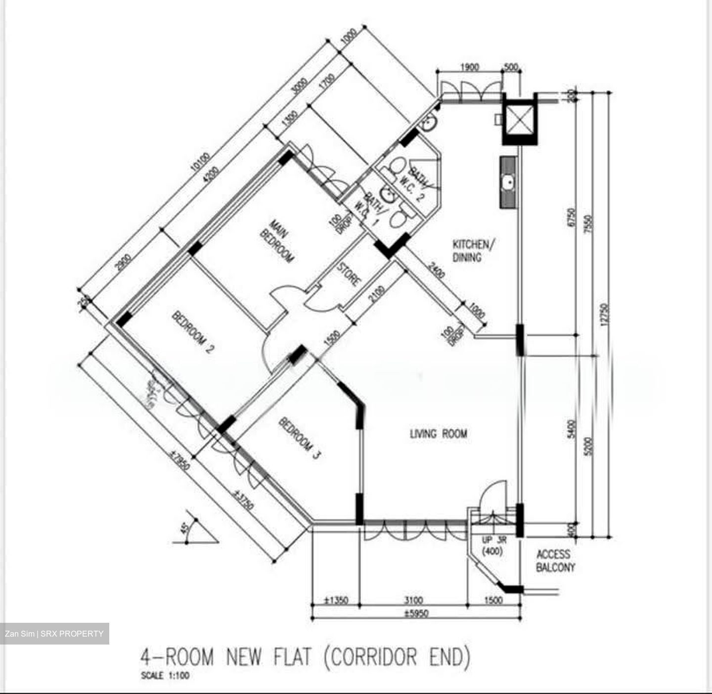 Blk 252 Hougang Avenue 3 (Hougang), HDB 4 Rooms #633822081